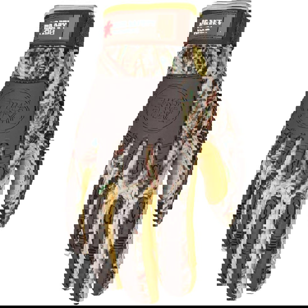 Gloves: Size L, Synthetic Suede